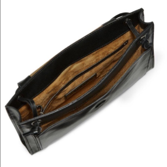 ✨HALSTON HERITAGE Soft Supple Black Leather - Picture 3 of 4